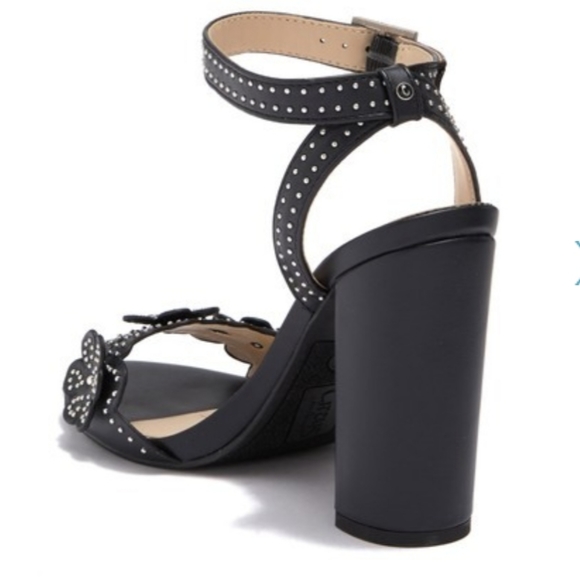 Sam Edelman circus faux leather studs wrap ankle sandals - Picture 2 of 8